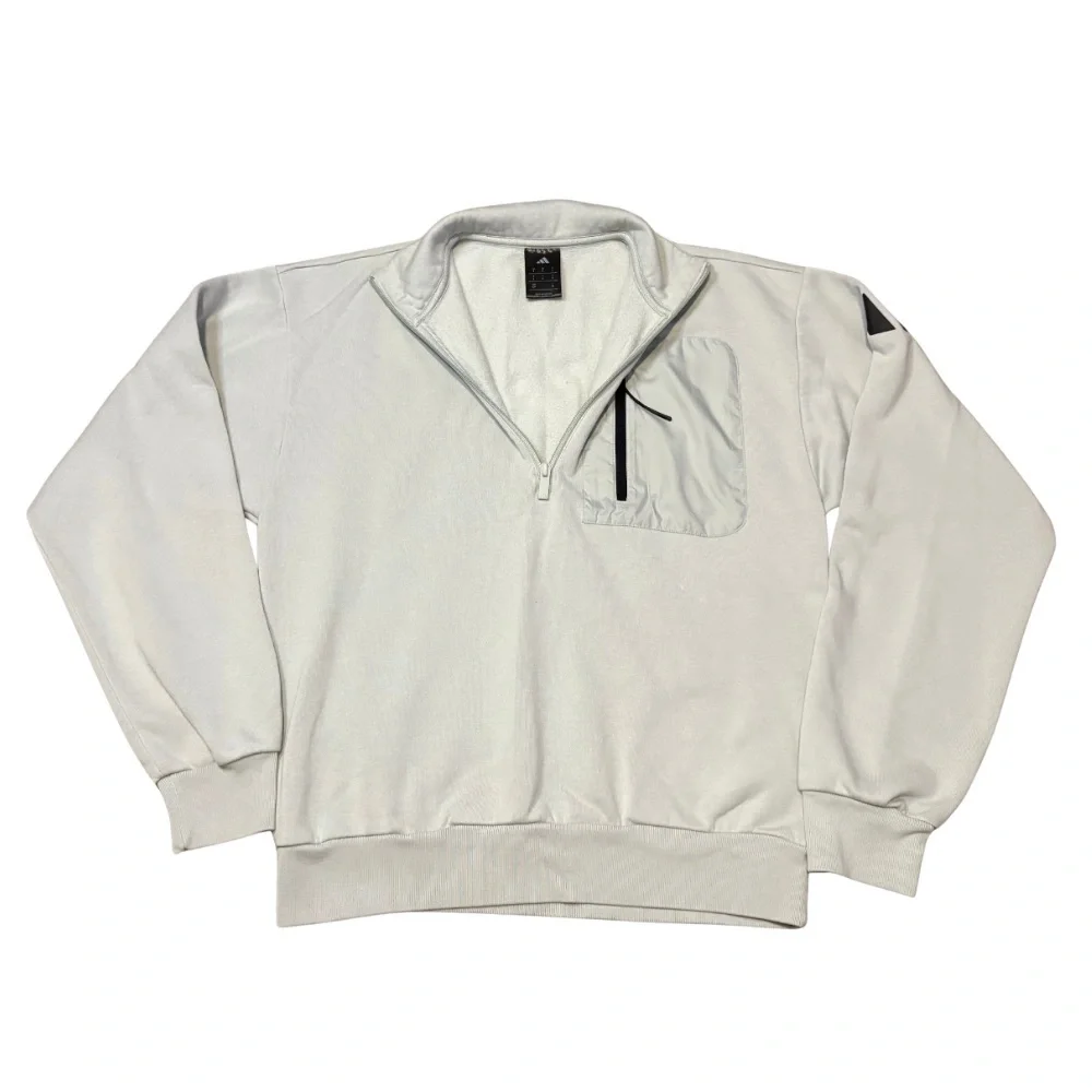 Adidas - City Escape Half Zip Sportswear Sweatshirt - Picture 4 of 11